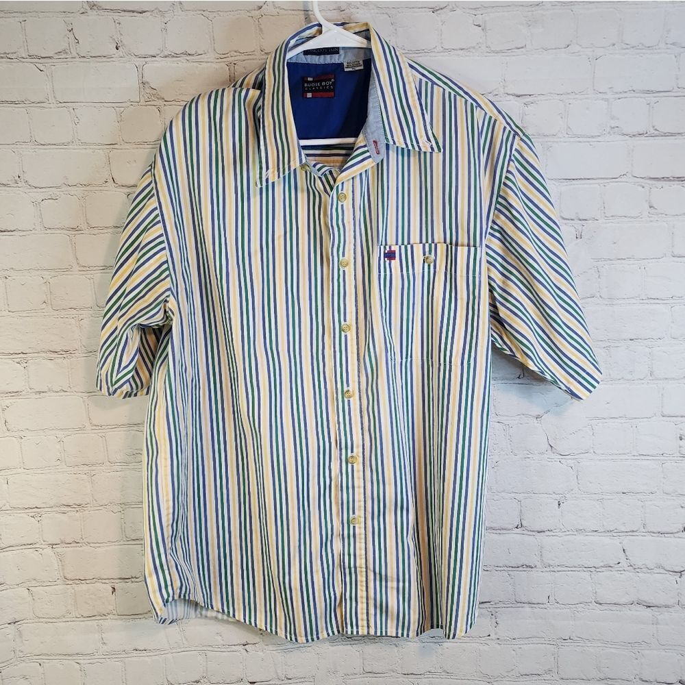 Men's Bugle Boy Classics button-down shirt, size XL